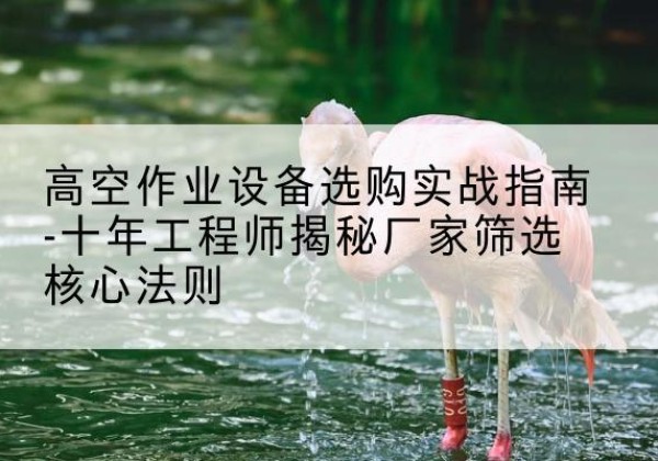 襄汾剪叉式升降机厂家-高空作业设备选购实战指南-十年工程师揭秘厂家筛选核心法则
